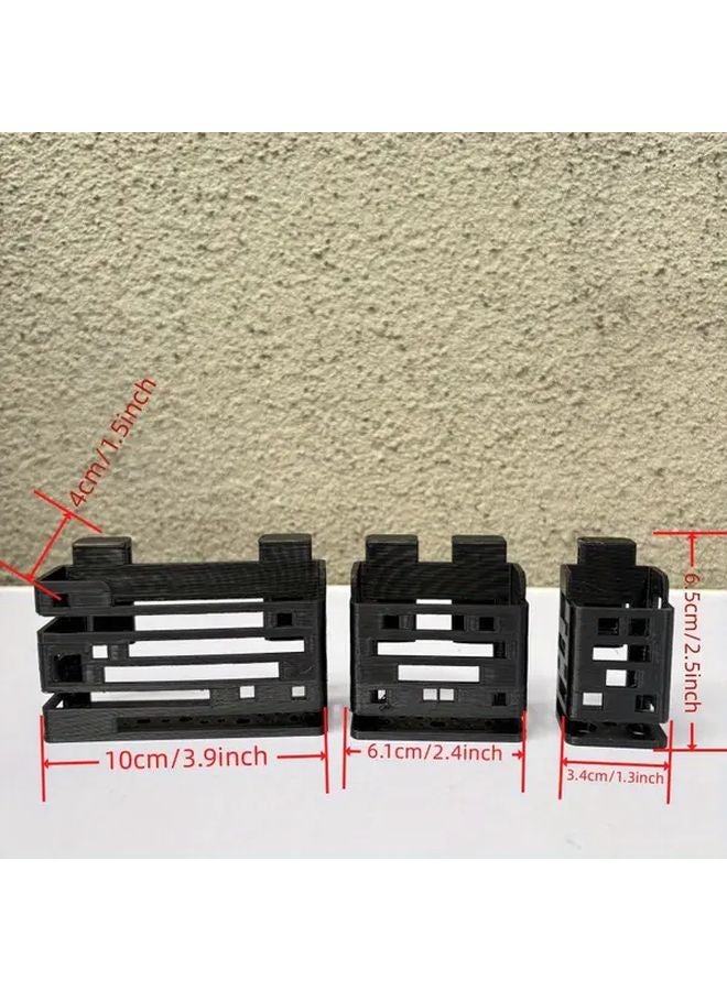 White Aquarium Plant Holder Set Of 3 For Enhancing Fish Tank Beauty - Image 2